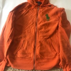 Ralph Lauren Zip-Up Hoodie BARELY WORN!!